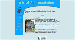Desktop Screenshot of animalaid.us
